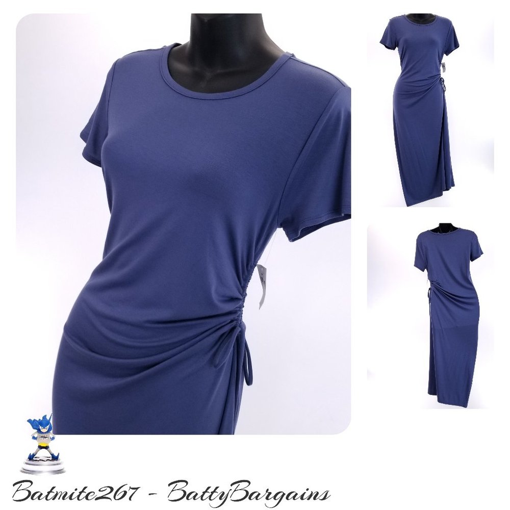 Sm NWT Gap T-Shirt Dress SoftSpun Cinch Hip NEW